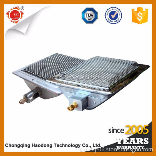 Low niose 2.94KW infrared gas burner for bbq  cooking
